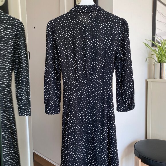 Polka Dot Mini Dress - Picture 2 of 3